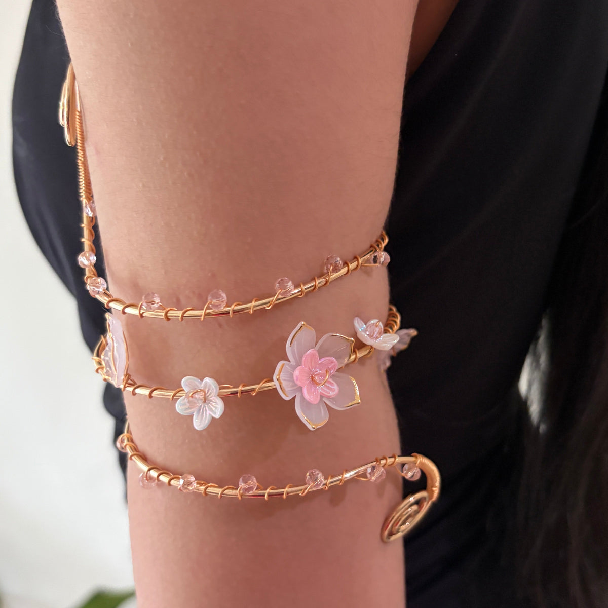 Floral Bloom Arm Cuff