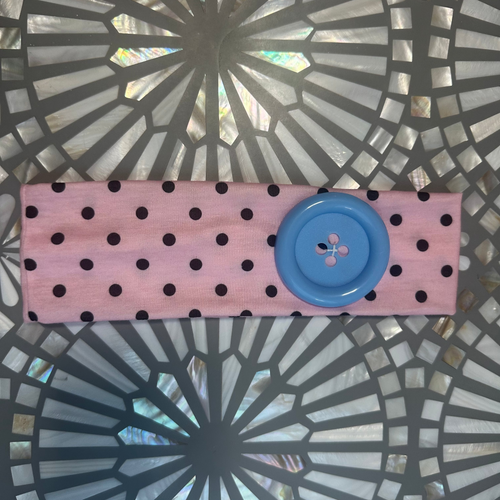 Button Pop Polka Dot Headband