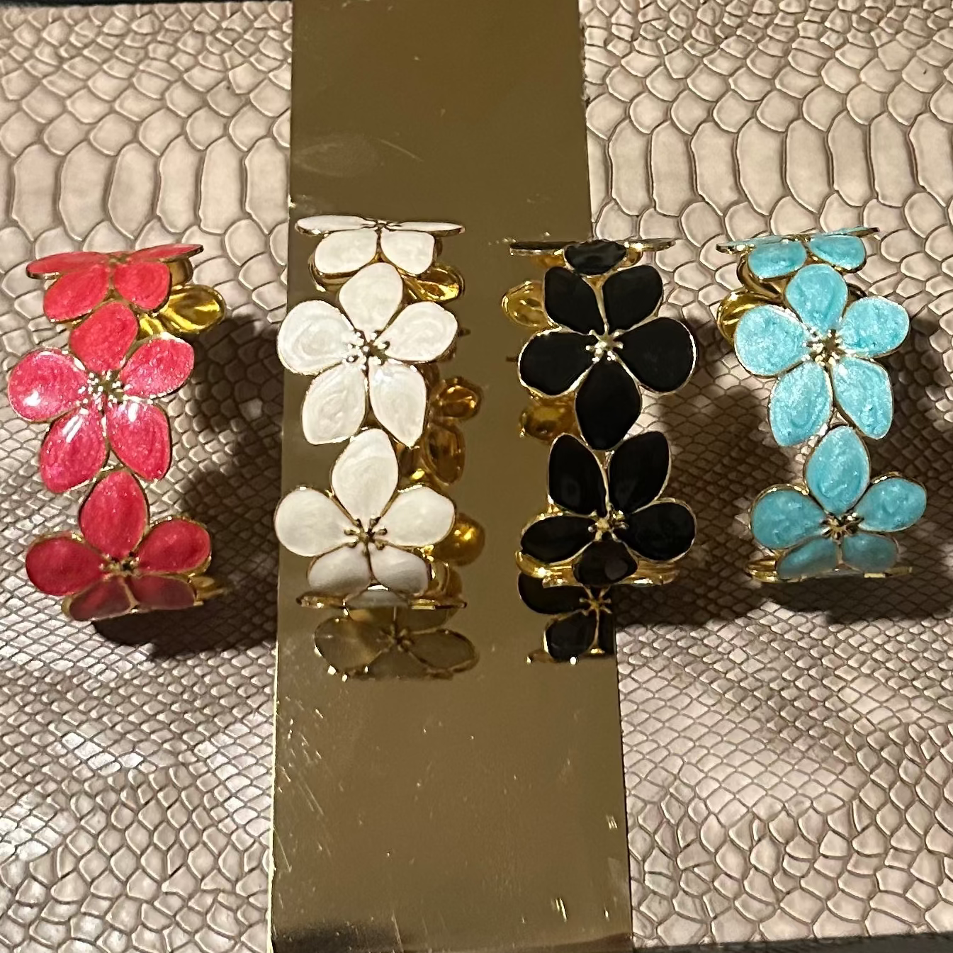 Flower Statement Bracelet