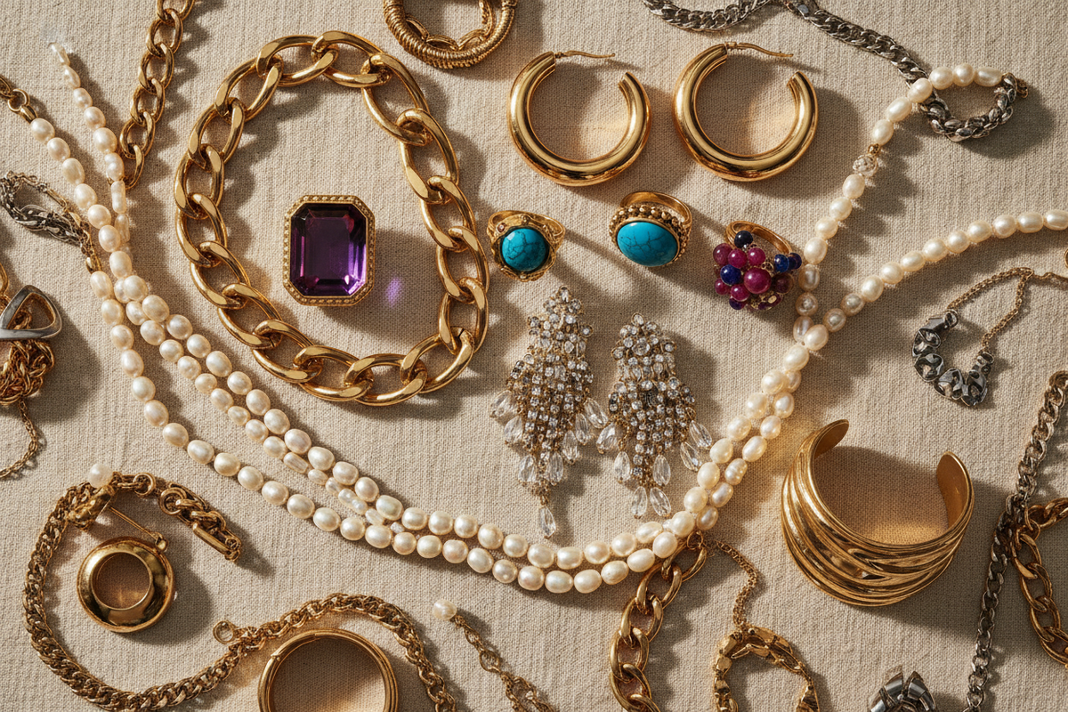Statement Jewellery Flat-lay 1